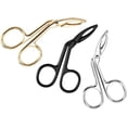 thumbnail image 5 of 3pcs Stainless Steel Eyebrow Clips Oblique Eyebrow Tweezers Beauty Tools for Eomen Lady (Golden Black Steel Color), 5 of 5