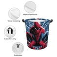 thumbnail image 4 of Laundry Hamper Cute Spider Man Laundry Baskets Large Girls Boys Kid Clothes Hampers Organizer Hamper Dirty Clothes 17“x17", 4 of 7