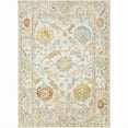 thumbnail image 4 of Surya Bodrum Traditional Style Low Pile 100% Polypropylene Area Rug, 7'x9' Ivory, Saffron, Charcoal, Brown, Blue Pet Friendly, Ind/Out, Machine Woven Stain Resistant,BDM2311-6119, 4 of 9