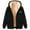 *1-Black, variant on No Boundarie Women's Heart-Embellished Hooded Jackets,Full-Zip Fall Winter Hoodies For Women,Ladies Winter Outerwear with Pockets,Beige,Size XXXL