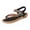 Black-O9, variant on Women's sandals fashionable bohemian flower decoration sandals women lightweight flexible flat soles womens sandals suitable for summer walking tours vacation sightseeing,Green 43