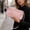 Pink, variant on Corduroy Shoulder Bag for Women Casual Lightweight Vintage Crossbody Purse Everyday Tote Handbag