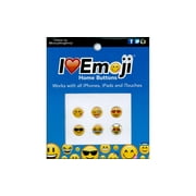 Everything Emoji Sticker Epoxy Home Button 6Pc