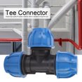 thumbnail image 1 of Peahefy Tee Connector,PE Plastic Water Pipe Fitting Accessories 32mm Tee Connector for Pipe Connection,Water Pipe Connection, 1 of 8