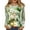 Light Green1, variant on Fiaer Christmas Women Long Sleeve T Shirts Oversized Snowflake Snowman Crew Neck Xmas Tshirts Loose Fit Casual Fashion Holiday Tops Red XL