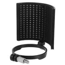 PENIKOKO U Shaped Microphone Pop Filter Windproof Shield Noise Reduction Accessory for Recording 2pcs