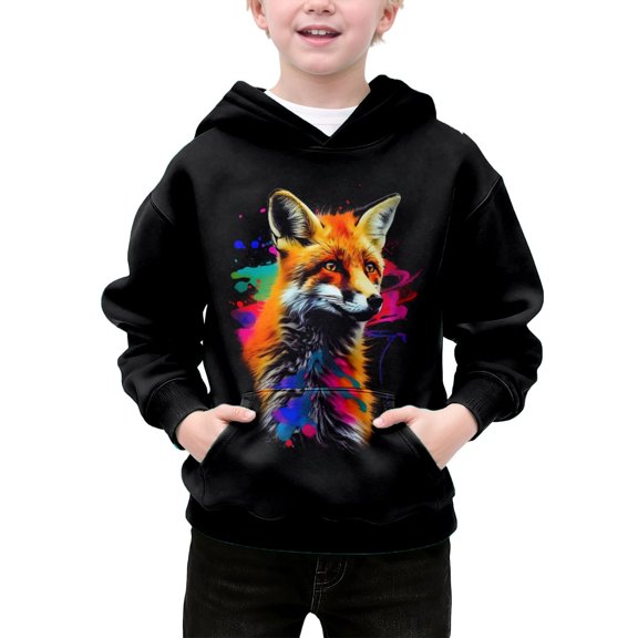 Christmas Sweatshirt g_irls Casual Hooded Sweatshirt Everyday Wear Soft Pullover With Full Print Graphic Design For School Playground Activities And Outdoor Comfort Ugly Christmas Sweater