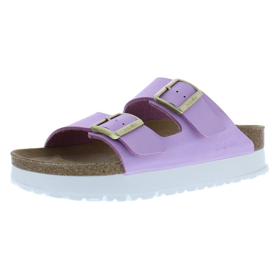 Birkenstock Arizona Papilio Flex Platform Narrow Unisex Shoes Size 5, Color: Crocus