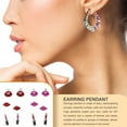 thumbnail image 3 of Guardurnaity Pendientes Colgante Aspecto exquisito con proceso de galvanoplastia Accesorios de joyería Regalo elegante para la fabricación de Ropa, zapatos y accesorios Miscelánea labios rojos, 3 of 6