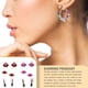 thumbnail image 4 of Guardurnaity Pendientes Colgante Aspecto exquisito con proceso de galvanoplastia Accesorios de joyería Regalo elegante para la fabricación de Ropa, zapatos y accesorios Miscelánea labios rojos, 4 of 6