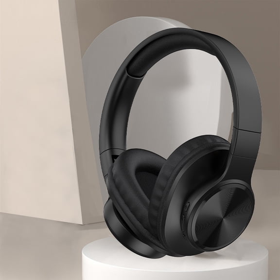 xjwjuw Noise-Canceling Wireless Bluetooth 5.3 Headphones, 40mm Speaker Stereo Sound, Foldable Design, Call Noise Reduction, for Music, Gaming & Calls for Home, Office, Daily Commute and Travel