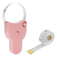 thumbnail image 3 of Uxcell Body Measure Tape 60" Pink Automatic Retractable Measuring Tape with Double Scale White Soft Tape Measure, 3 of 6