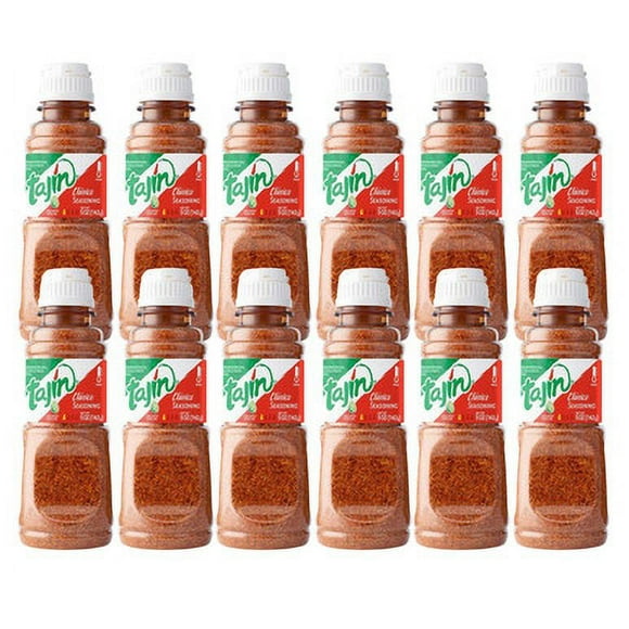 Tajín Clasico 5 oz (12-Caisses) - Tajín Clasico Con Limon Assaisonnement Classique à la Lime 142 g