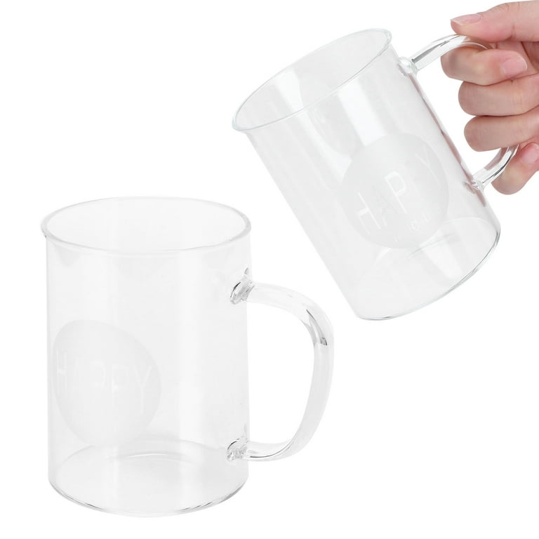 Cantina Modern Glass Coffee Mug Set of 4 + Reviews, CB2