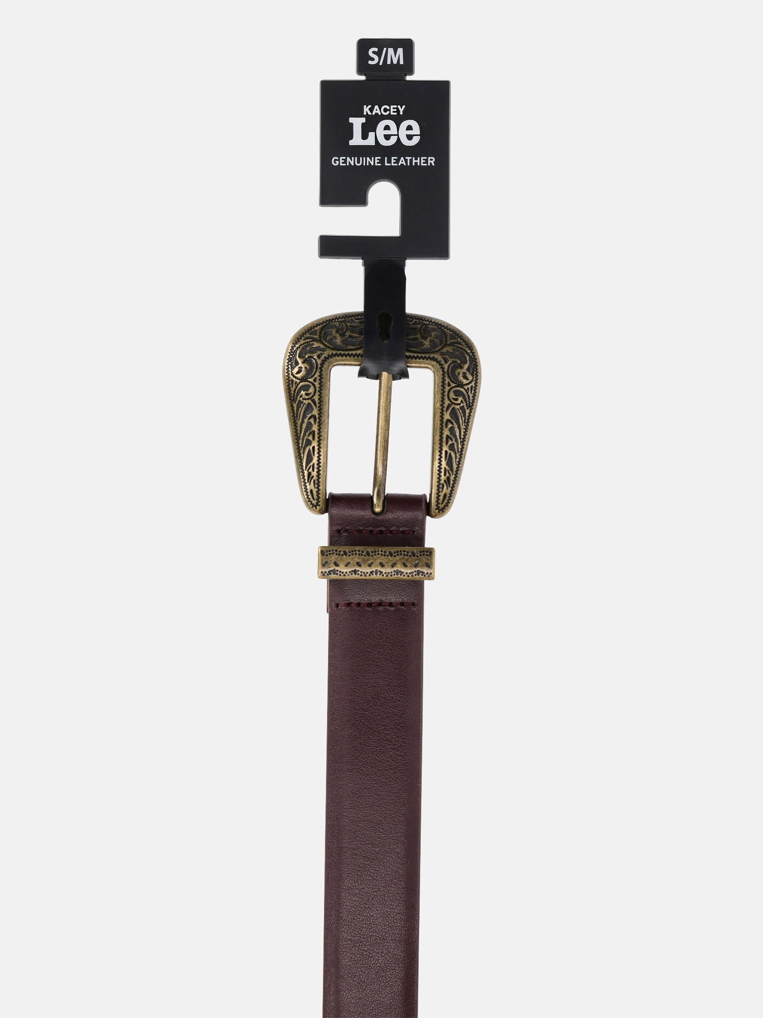 Kacey Lee Women's Leather Belt with Charms