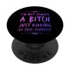 thumbnail image 1 of PopSocket Phone Grip, atrevido, melocotón, efervescente, sarcástico y divertido, 1 of 7