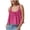 B96-Hot Pink, variant on Women's Satin Camisole Silk Satin Pajama Tank Tops V Neck Soft Spaghetti Strap Loose Summer Sleepwear,Soft Fabric(Hot Pink,M)