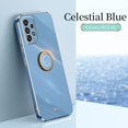 thumbnail image 1 of Funda de teléfono de silicona enchapada de Color sólido para Samsung Galaxy A13, A23, A33, A53, A73, A14, A34, A54, A04, A04E, A24, 4G, 5G, funda cuadrada suave xuanjing  unisex, 1 of 2