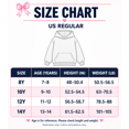thumbnail image 6 of Aideaone Girls Hoodies Kids Cute Graphic Sweatshirts Long Sleeve Pullover Tops, 6 of 6