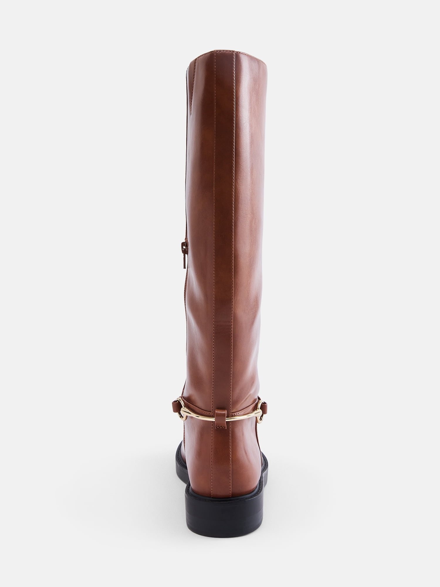 Scenario Women's Tall Faux Leather Riding Boots