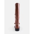thumbnail image 3 of Scenario Women's Tall Faux Leather Riding Boots, 3 of 5