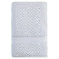 thumbnail image 2 of Ozan Premium Home  100% Turkish Cotton Maui Collection Luxury Bath Towel Midnight Blue, 2 of 5