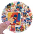 thumbnail image 2 of Paquete de pegatinas Wallys Darlings Anime, 50 unidades, 5-8 cm, impermeables, 2 of 4
