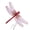 F, variant on Simulated Dragonfly Hanging Ornament, Lifelike Plastic Insect Deterrent Decor for Outdoor Garden Patio Camping