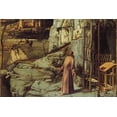 thumbnail image 1 of 24x36 gallery poster, St. Francis in Ecstasy, 1480 by Giovanni Bellini, 1 of 1