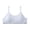 White1, variant on AJGRHE Seamless Training Bras for Girls Soft First Bra, Adjustable Girls Cami Bra Longline Crop-Double-Layer Lined Girls Underwear For Daily Wear Grey1 7-16 Years