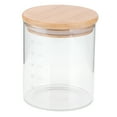 thumbnail image 3 of Food Storage Jar with Bamboo Lid High Borosilicate Glass Food Container for Kitchen600ml, 3 of 14