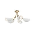 thumbnail image 3 of 52558CPZBK Kichler Lighting Arcus - 5 Light Chandelier-12.5 Inches Tall and 29.25 Inches Wide-Champagne Bronze/Black Finish, 3 of 6