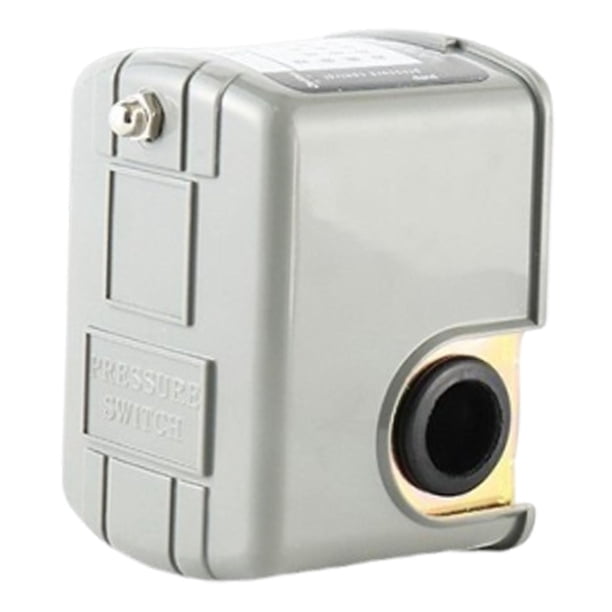 Interruptor de control de presión de bomba de agua, 40-60 PSI, control eléctrico automático para pozo 3 a 8