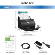 Epson WorkForce ES-865 Color Duplex Document Scanner