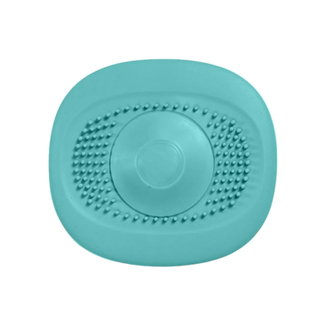 (gentian green) Bouchon d'Évier de Lavabo Fuite Évier Égout push-type de drain de Sol