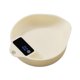 thumbnail image 2 of Báscula para granos de café, báscula portátil para hornear, base antideslizante profesional, electrónica Beige, 2 of 9