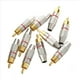thumbnail image 2 of Adaptador de Conector Cable Coaxial de Audio Enchufe Macho Sin Costura 50 Piezas, 2 of 5