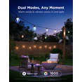 thumbnail image 3 of Govee Outdoor Solar LED String Lights,33ft,IP67 waterproof with 111 Modes, 3 of 10