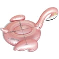 thumbnail image 2 of Giant Inflatable Flamingo Ride On Pool Float, Inflatable Pool Float with Quick Valve, 2 of 4