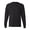 Black, variant on Hanes Unisex Beefy-T Long Sleeve T-Shirt, Crewneck Tee Shirts 100% Ring-spun Cotton Long Tees (Black , M)