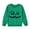 Green, variant on Odeerbi Kids Boys Girls Halloween Crewneck Sweatshirts Fall Winter Cotton Sweatshirt Kids Kids Cute Solid Color Halloween Print Long Sleeve Sweatshirts Top Kids Clothes Green