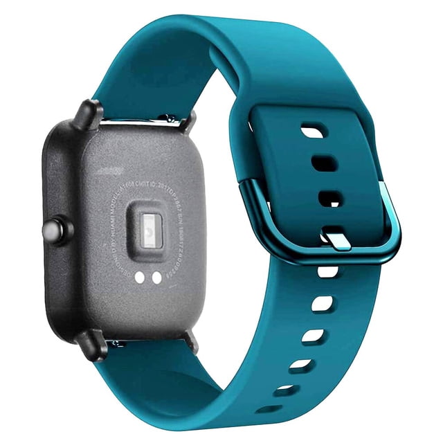 Correa de silicona para reloj Amazfit GTR/GTS-4-3-2-2e-Mini-Pro/stratos 2-3, pulsera deportiva, 22mm y 20mm, bip-U-S-3-Pro-Lite