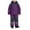Purple Snow Suit for Kids, variant on Maqroz Kids One Piece Snowsuit Teen Girls Boys Waterproof Snow Suit High Visibility Ski Snowboard Jumpsuits Zip Up Winter Thicken Warm Overalls Toddler Snow Clothes with Hood Sizes 1T-15Y, Purple
