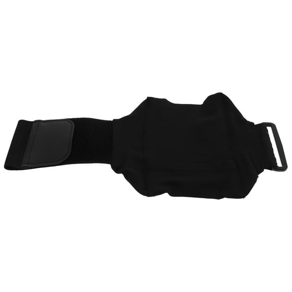 IDEANATEGRATE 1Pcs Wristband Phone Holder for Outdoor Activities in Black Color with Simple Design Style