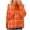 Orange, variant on Winter Checkered Knit Sweater For Women Fashion Fall Plaid Turtleneck Sweater Casual Long Sleeve Solid Color Tops Black