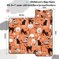 thumbnail image 5 of Halloween Cats Pumpkins and Bats Toddler Nap Mats for Kids Preschool,50"x20" Sleeping Mat Bag or Kids,Toddler Sleeping Bag,Toddler Nap Mat or Daycare, 5 of 6