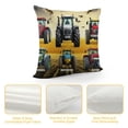 thumbnail image 4 of YINGXI Says I am Construction Trucks , Construction Decor for , for Boys, Construction for Toddler 24x24in, 4 of 5