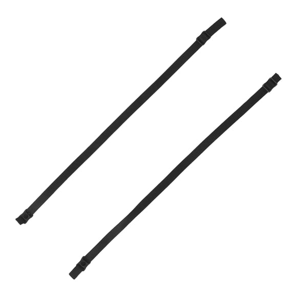 UPGRATOR 2Jgo Accesorios Para Casco De Rugby Negras Con Correa Ajustable Y Amortiguación De Impactos