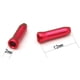 thumbnail image 3 of 50 Uds tapas de extremo de Cable de bicicleta puntas de Cable de palanca de cambios de freno de aleación de aluminio (rojo), 3 of 6