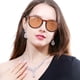 thumbnail image 3 of Guardurnaity Gafas de sol redondas polarizadas con estampado de leopardo para hombre y mujer. Ligeras y resistentes. Lentes, 3 of 4